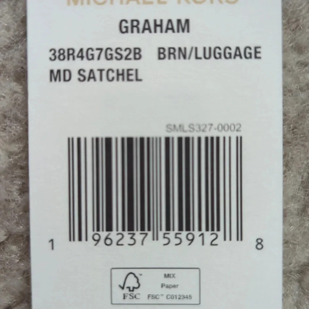MICHAEL Michael Kors Graham Monogram Medium Satchel Bag - Picture 9 of 10